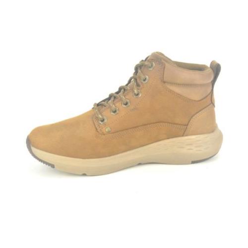 Premium Cognacfles voor Kenners Skechers , Brown , Heren