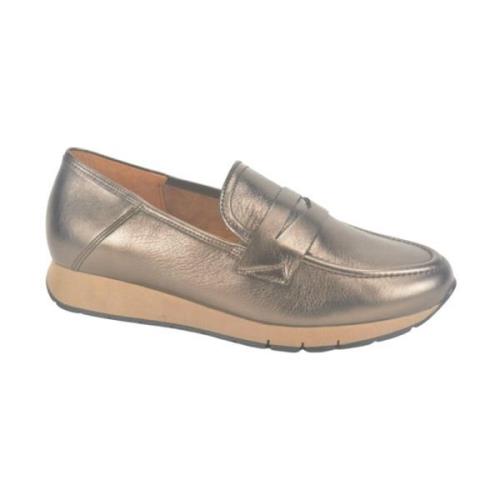 Stijlvolle Loafer runnerZ Schoenen Gabor , Gray , Dames