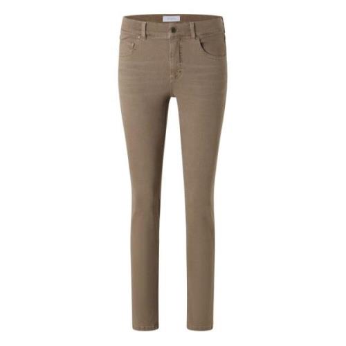 Slim Fit Jeans Angels , Beige , Dames