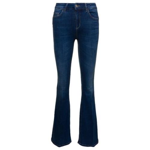 Blauwe Denim Jeans - Perfecte Beat Liu Jo , Blue , Dames