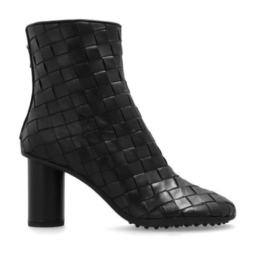 Gehakte enkellaarsjes Atomic Bottega Veneta , Black , Dames