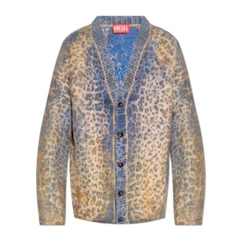 Vest met dierenmotief K-Penros-A Diesel , Blue , Heren