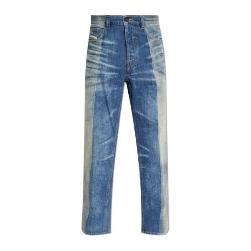 Tapered jeans 2010 D-Macs-Fsf1 Diesel , Blue , Heren