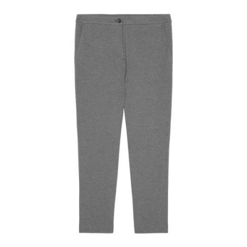 Jersey broek slim Marc O'Polo , Gray , Dames