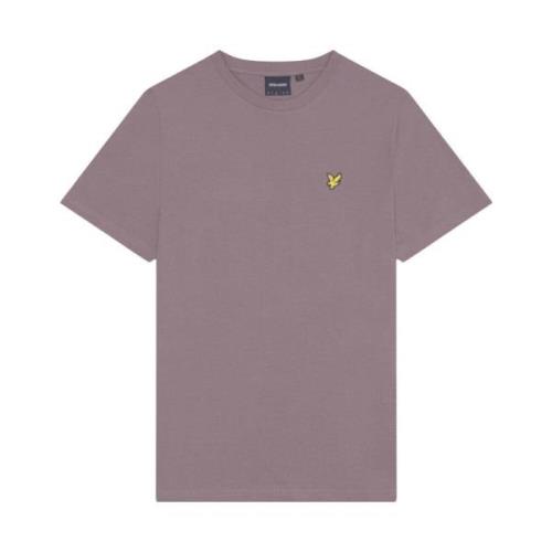 Korte Mouw T-shirt Ts400Vog Lyle & Scott , Purple , Heren