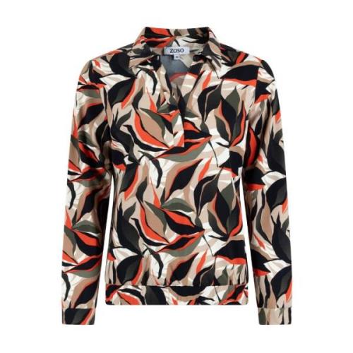 Lange Mouw Blouse Jennifer Zoso , Multicolor , Dames