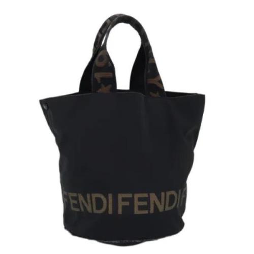 Pre-owned Fabric fendi-bags Fendi Vintage , Black , Dames