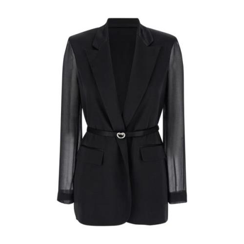 Zwarte Gagny Blazer Jas Pinko , Black , Dames