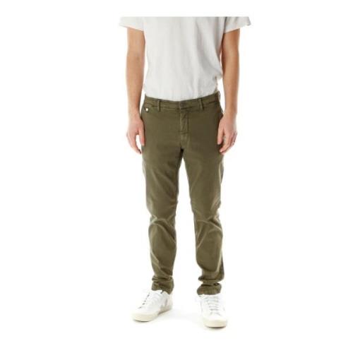 Tapered Fit Chino Pants Replay , Green , Heren