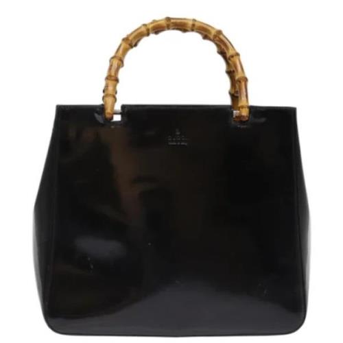 Pre-owned Leather gucci-bags Gucci Vintage , Black , Dames