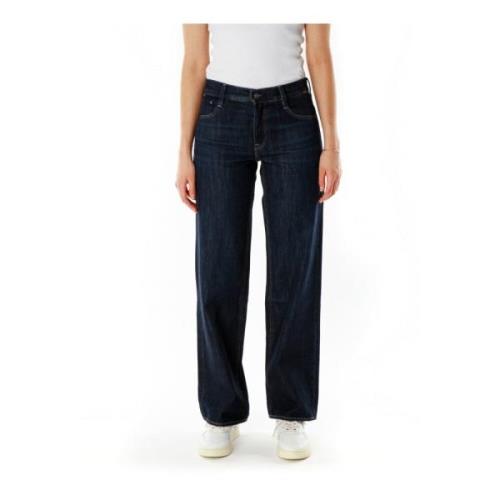 Losse Pasvorm Mid Taille Jeans G-star , Blue , Dames