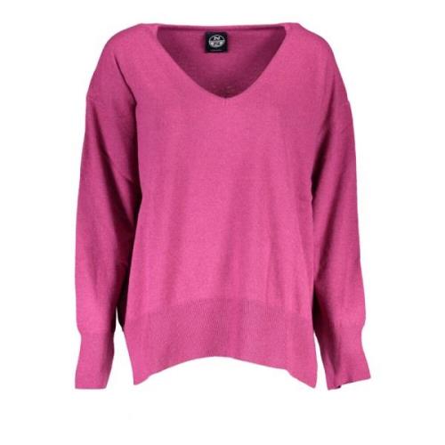 Paarse longsleeve top North Sails , Purple , Dames