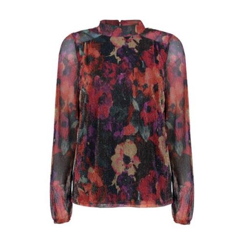 Lange Mouw Top Geisha , Multicolor , Dames