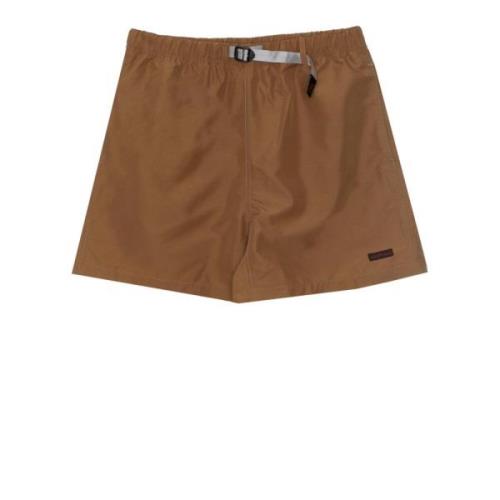 Canyon Elastische Taille Shorts Gramicci , Brown , Heren