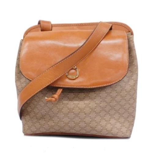 Pre-owned Canvas celine-bags Celine Vintage , Brown , Dames