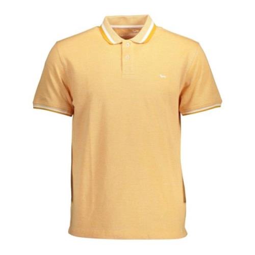 Harmont Blaine Orange Cotton Polo Shirt Harmont & Blaine , Orange , He...