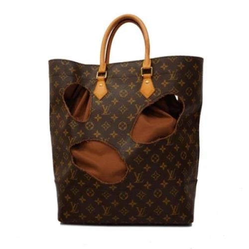 Pre-owned Canvas totes Louis Vuitton Vintage , Brown , Dames