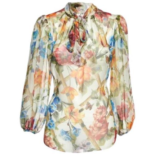 Pre-owned Silk tops Dolce & Gabbana Pre-owned , Multicolor , Dames