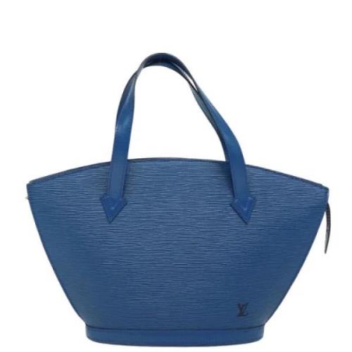 Pre-owned Leather louis-vuitton-bags Louis Vuitton Vintage , Blue , Da...