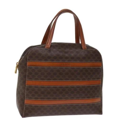 Pre-owned Canvas celine-bags Celine Vintage , Brown , Dames