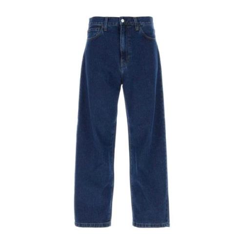 Straight Jeans Carhartt Wip , Blue , Heren