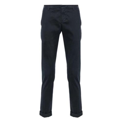 Blauwe Gaubert Broek Dondup , Blue , Heren