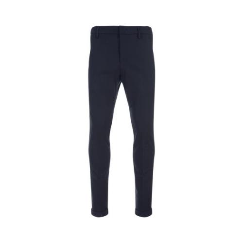 Blauwe Gaubert Slim Fit Broek Dondup , Blue , Heren