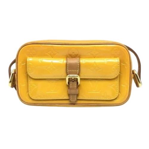 Pre-owned Canvas louis-vuitton-bags Louis Vuitton Vintage , Yellow , D...