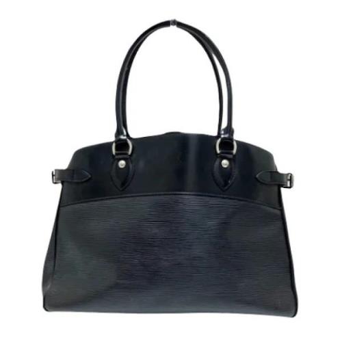 Pre-owned Leather louis-vuitton-bags Louis Vuitton Vintage , Black , D...