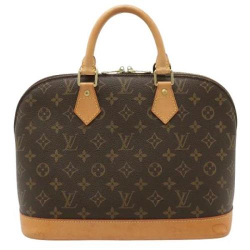 Pre-owned Canvas louis-vuitton-bags Louis Vuitton Vintage , Brown , Da...