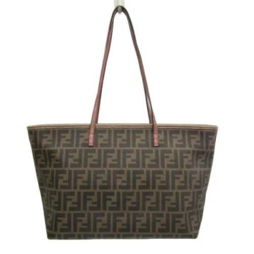 Pre-owned Canvas totes Fendi Vintage , Brown , Dames