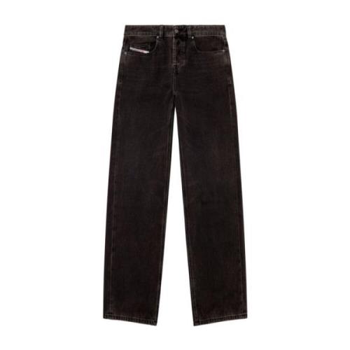 Zwarte Jeans d-macro Diesel , Black , Heren