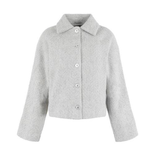 Elegante Blazer in Klassieke Stijl Anna Van Toor , Gray , Dames