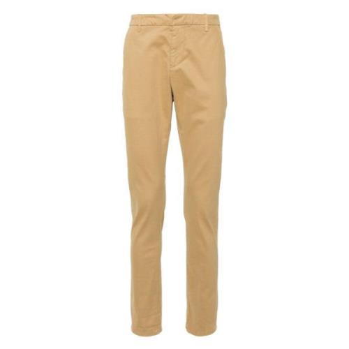 Gaubert Stijlvolle Broek Dondup , Beige , Heren