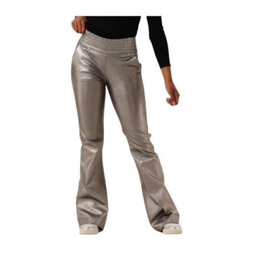 Metallic Pinnie Broek Ibana , Gray , Dames