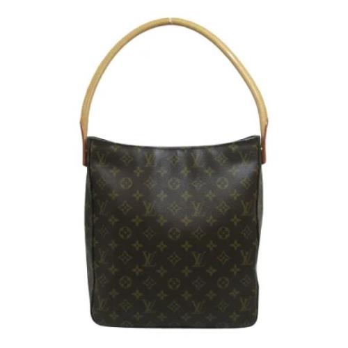 Pre-owned Canvas louis-vuitton-bags Louis Vuitton Vintage , Brown , Da...