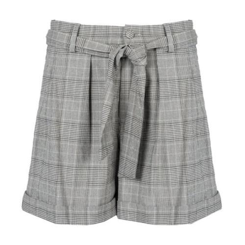 Elegant High-Waisted Shorts Liu Jo , Gray , Dames