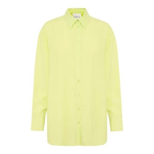 Lime Sherbet Tullamw Shirt Bluser My Essential Wardrobe , Green , Dame...