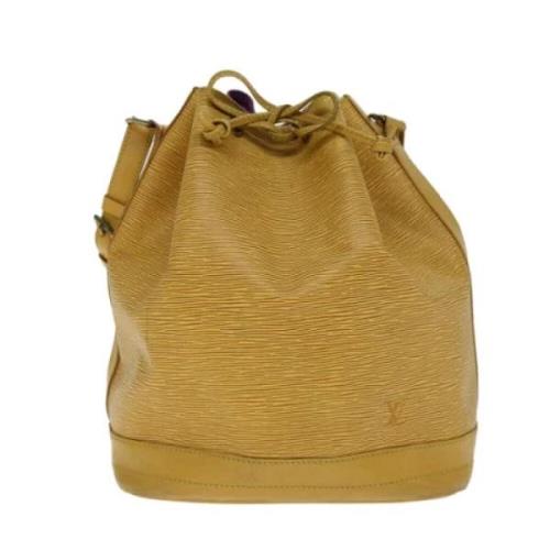 Pre-owned Leather louis-vuitton-bags Louis Vuitton Vintage , Yellow , ...