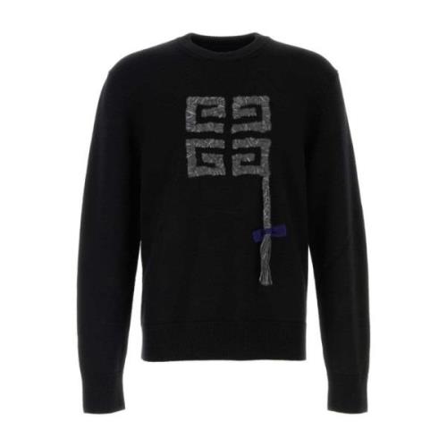 Zwarte Sweater Collectie Givenchy , Black , Heren