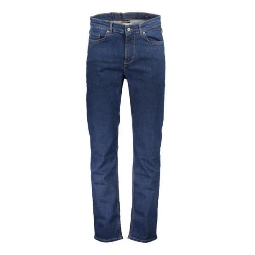 Denim Jeans Regular Fit Blauw Heren Napapijri , Blue , Heren