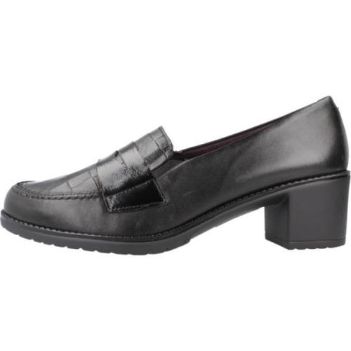 Klassieke Mocasin Business Schoenen Pitillos , Black , Dames