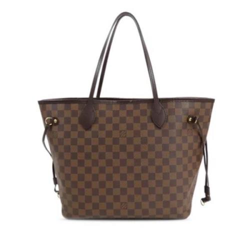 Pre-owned Canvas shoulder-bags Louis Vuitton Vintage , Brown , Dames