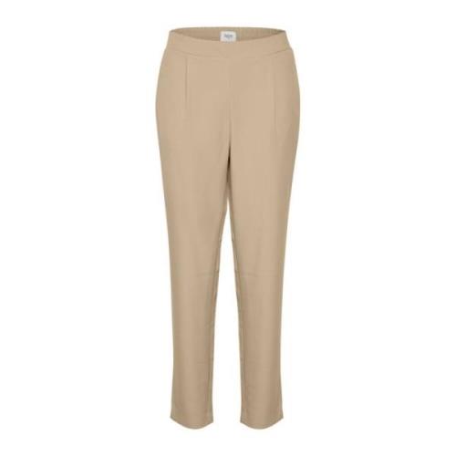 CelestSZ Cement Broek Saint Tropez , Beige , Dames