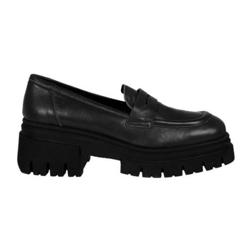 Comfortabele Instaploafers met Plateauzool Liu Jo , Black , Dames