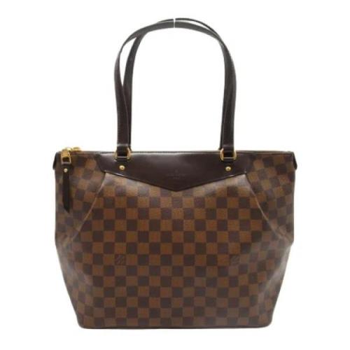 Pre-owned Canvas louis-vuitton-bags Louis Vuitton Vintage , Brown , Da...