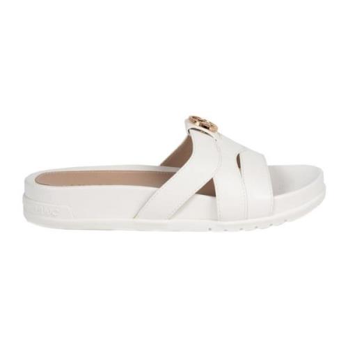 Instap Sandalen Stijlvol Comfortabel Elegant Liu Jo , White , Dames