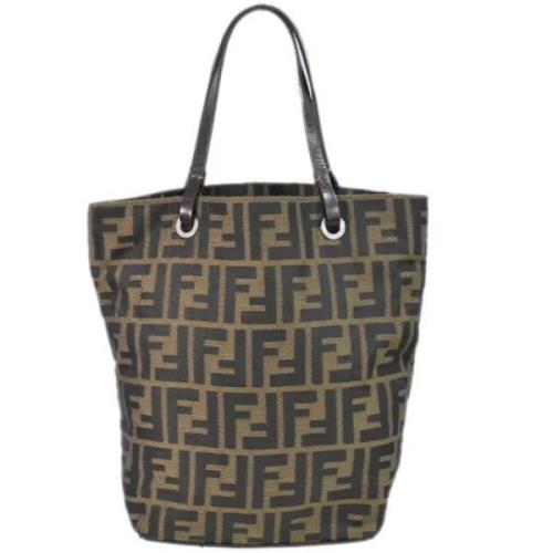 Pre-owned Fabric fendi-bags Fendi Vintage , Brown , Dames