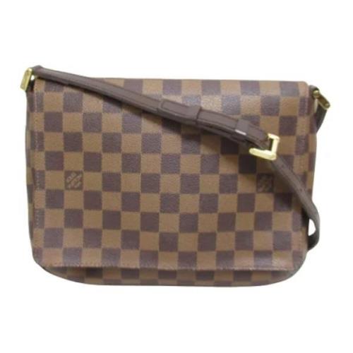 Pre-owned Canvas louis-vuitton-bags Louis Vuitton Vintage , Brown , Da...