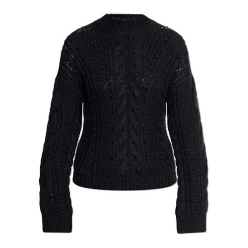 Sweater Dolcevita Moncler , Black , Dames